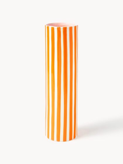 Porcelanowy, ręcznie malowany wazon Ray
