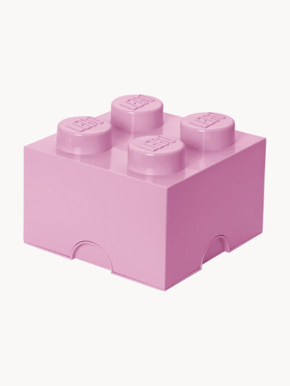 Pojemnik Brick Four LEGO - różowy