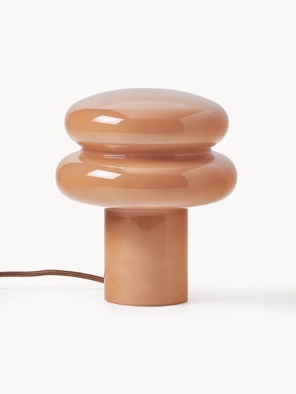 Lampa stołowa Baya ze szkła opalowego