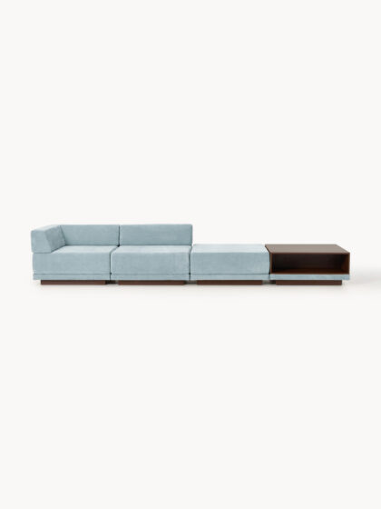 Sofa modułowa Colin ze stolikiem kawowym