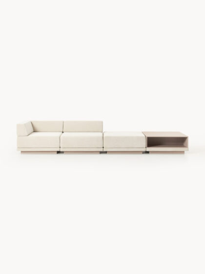 Sofa modułowa Colin ze stolikiem kawowym