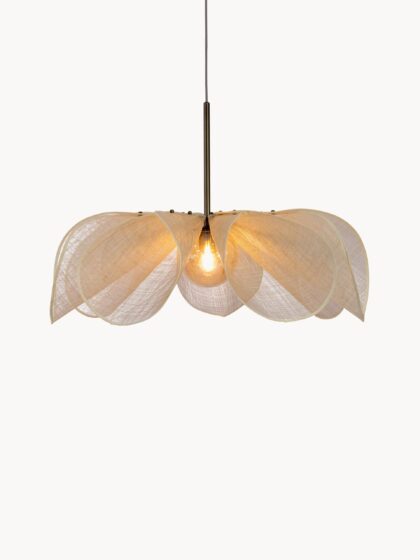 Duża lampa wisząca Baa Fibre Styrka, dostępna w różnych rozmiarach