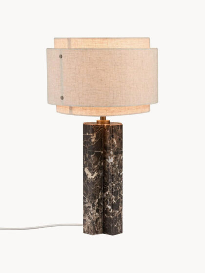 Lampa stołowa Takai z marmuru