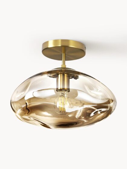 Lampa sufitowa Amora ze szkła