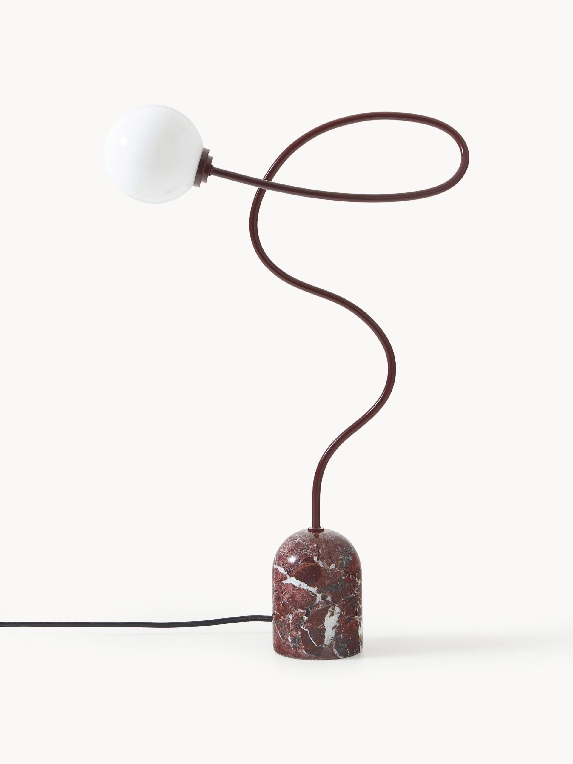 Lampa stołowa Alina z marmurową podstawą