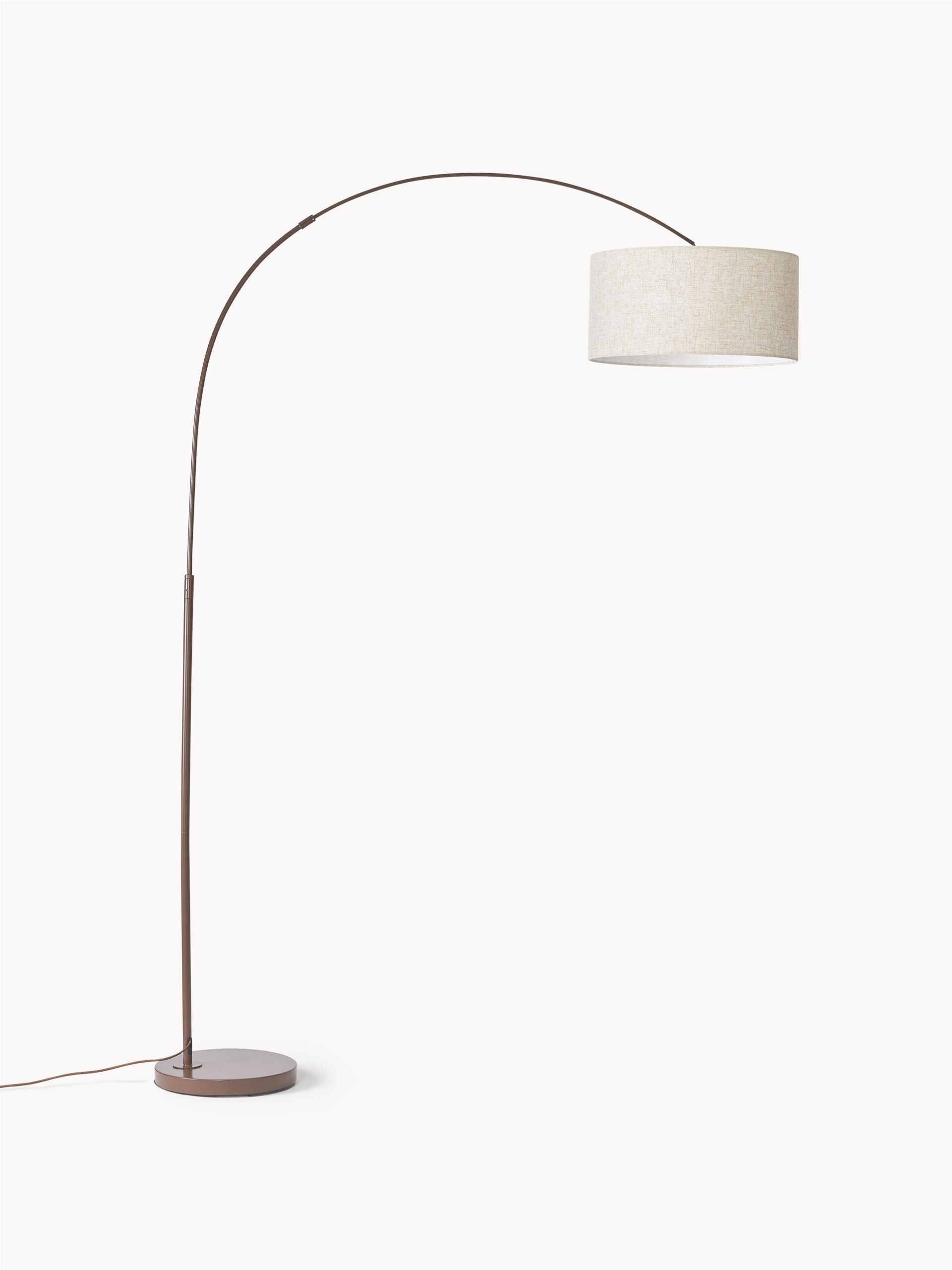 Duża łukowa lampa podłogowa Niels