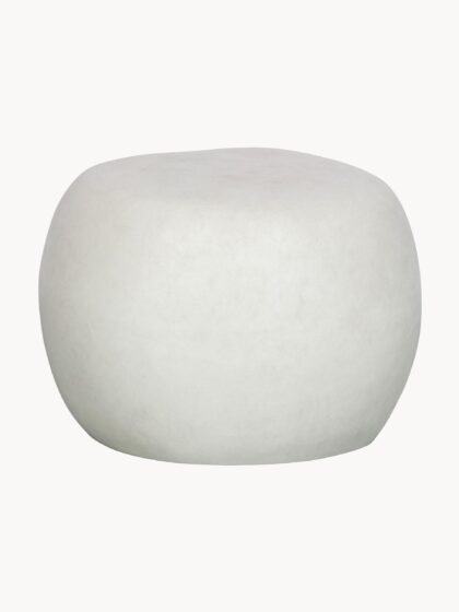 Ogrodowy stolik kawowy Pebble w organicznym kształcie, Ø 50 cm