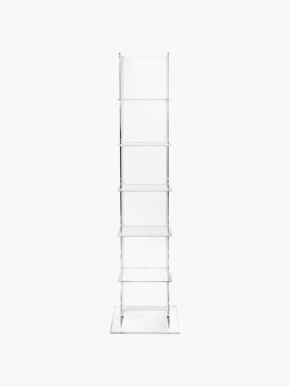 Regał Babel z akrylu PMMA, 35x152 cm