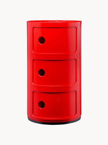 Stolik dekoracyjny/boczny Componibili, 3 elementy, wys. 59 cm