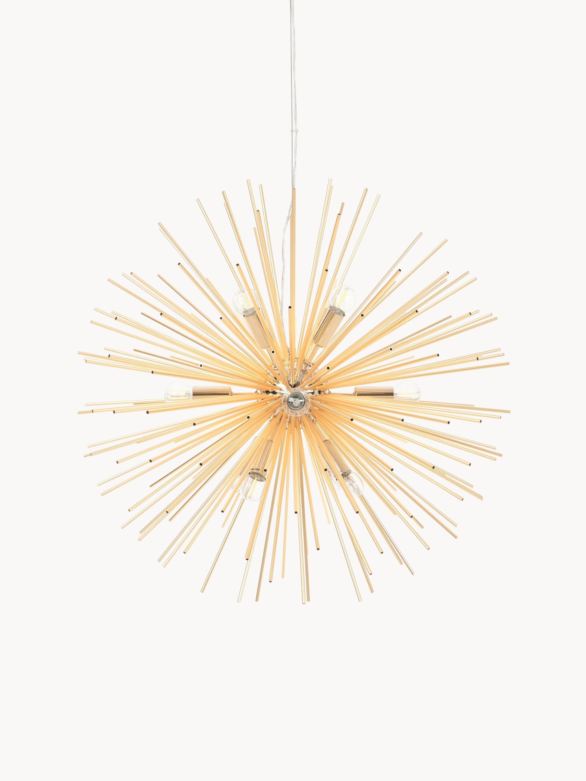 Duża designerska lampa wisząca Soleil
