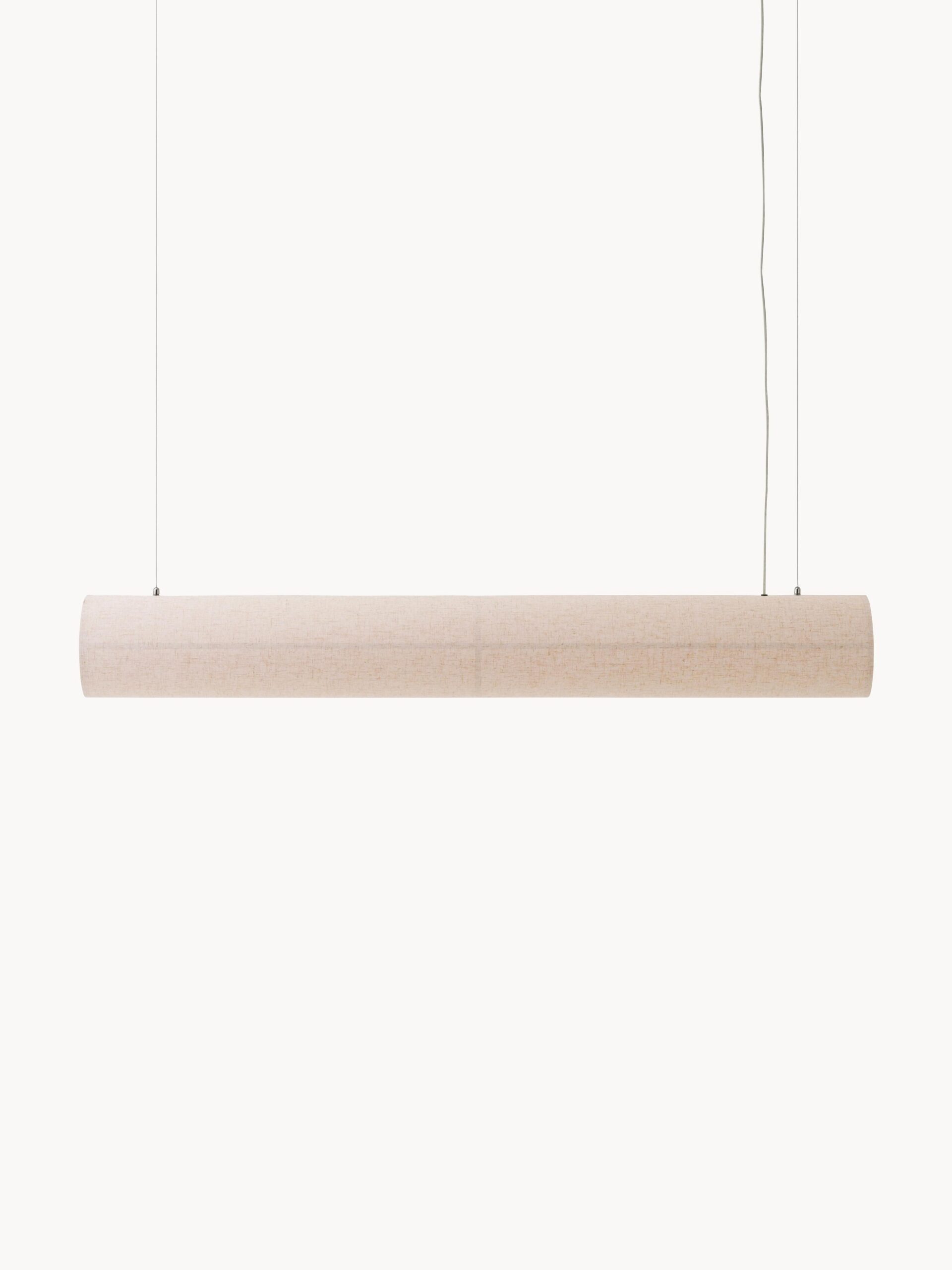 Duża lniana lampa wisząca LED Audo Copenhagen