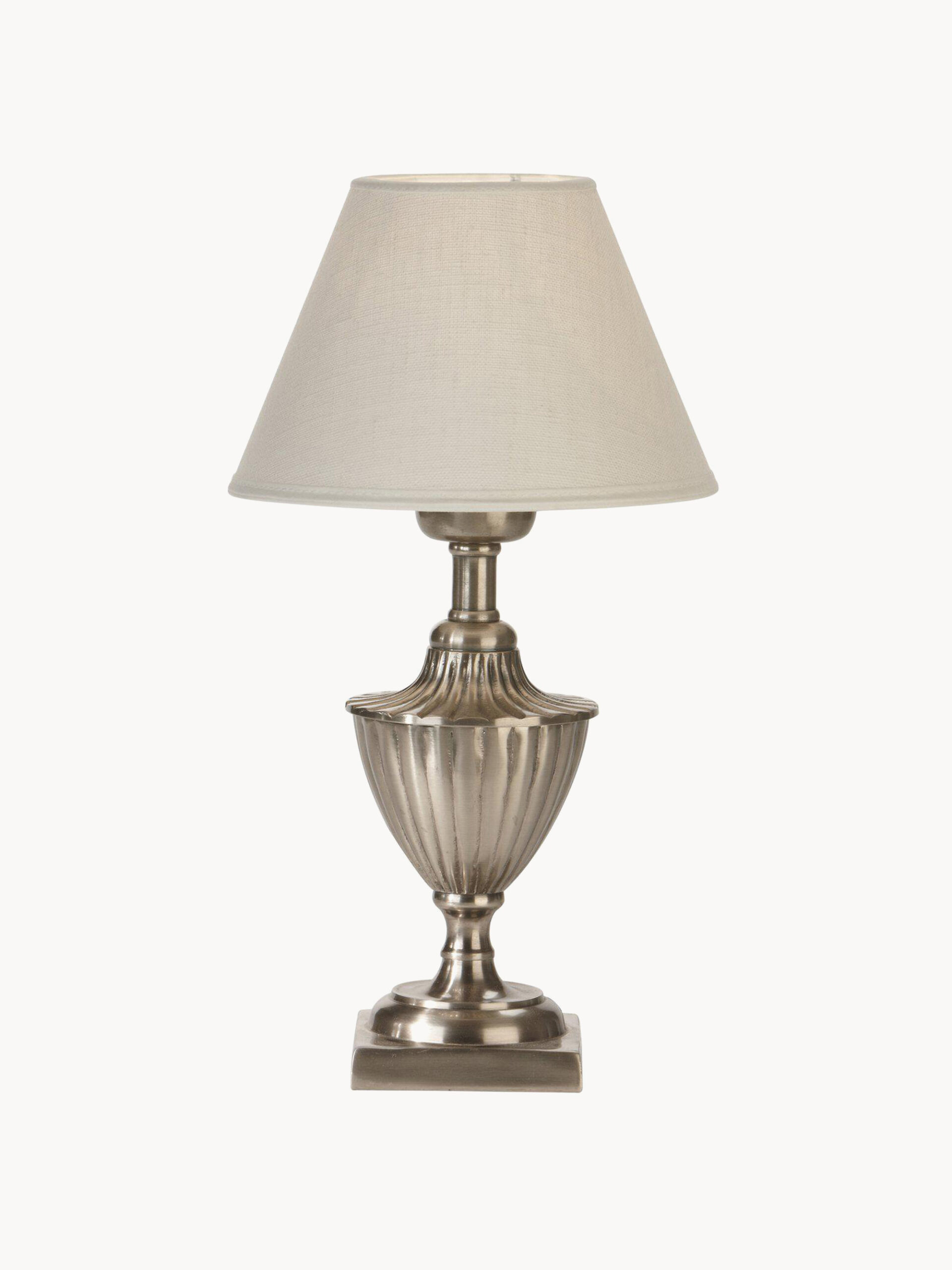 Lampa stołowa Pollino srebrna