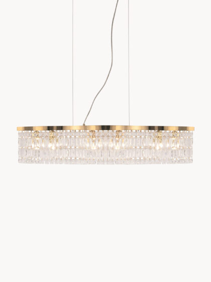 Lampa wisząca Dune złota