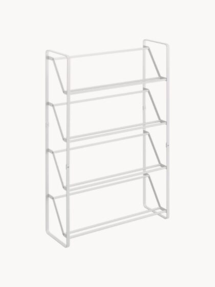 Regał na buty z metalu Frame Yamazaki biały