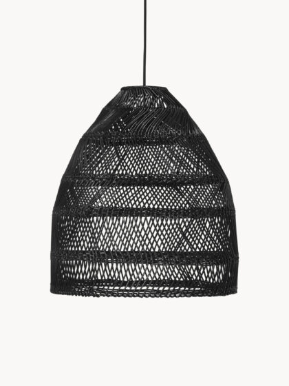 Outdoorowa lampa wisząca rattanowa M